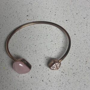 Pink Stone and Pyramid Bracelet by Michael Kors